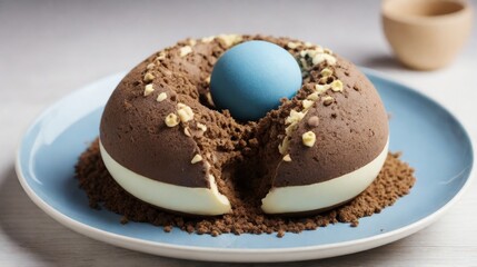 Gourmet Chocolate Dessert Art