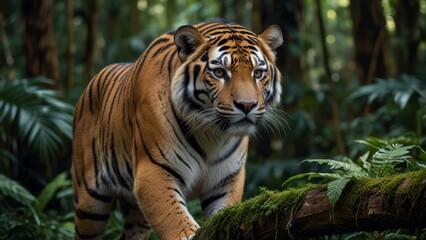 Fototapeta premium Majestic Tiger in Jungle