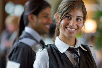 Fototapeta premium Hospitality Professionals