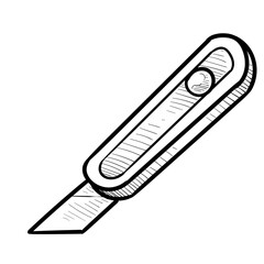 cutter handdrawn illustration