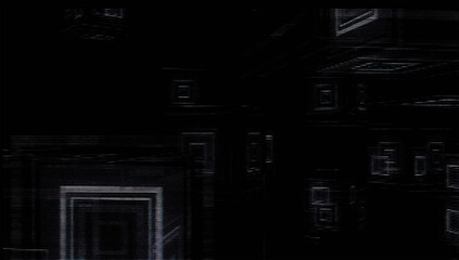 Pixelated texture. Digital errors on the screen.