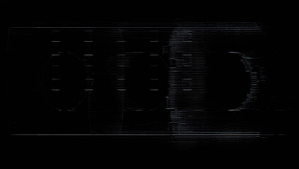 Pixelated texture. Digital errors on the screen.