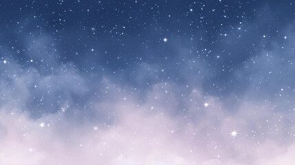 Obraz premium Explore the mesmerizing abstract pastel purple and blue nebula pattern in this stunning design.