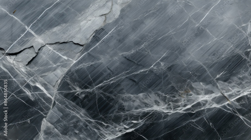 Canvas Prints Stunning grey marble stone texture close up.