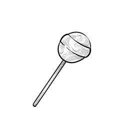 lollipop handdrawn illustration