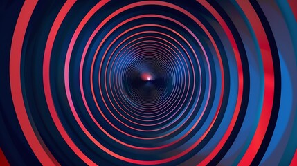 Abstract hypnotic circle screen optical illusion pop art background texture backdrop wallpaper Hypnosis monitor screen display circular pattern circles moving optical illusion nobody m : Generative AI