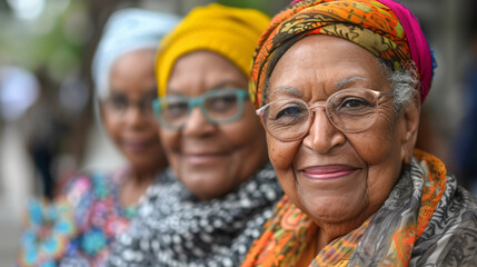 Fototapeta premium a group of women smiling
