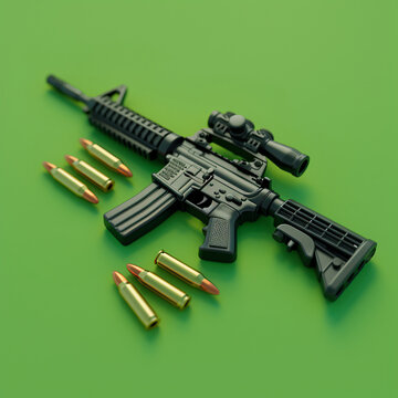 recommend clip art: a toy gun and bullets