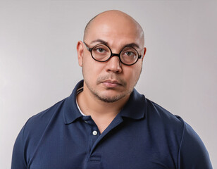 Obraz premium Studio Portrait of Handsome Senior Man