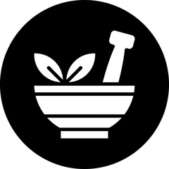 Herbal Treatment Icon Style