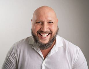 Fototapeta premium Studio Portrait of Handsome Senior Man