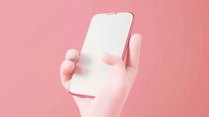 a hand holding a phone