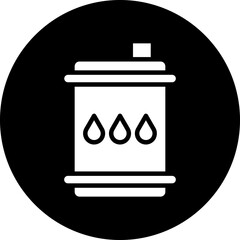 Oil Barrell Icon Style