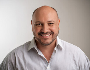 Fototapeta premium Studio Portrait of Handsome Senior Man