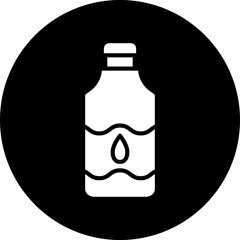 Water Bottle Icon Style