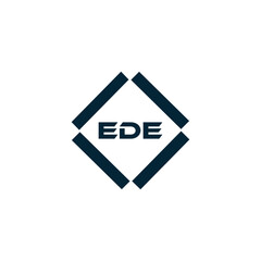 EDE logo. E D E design. White EDE letter. EDE, E D E letter logo design. Initial letter EDE linked circle uppercase monogram logo. E D E letter logo vector design. top logo, Most Recent, Featured,