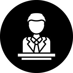 Director Male Icon Style