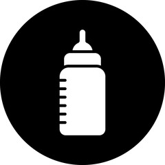Fototapeta premium Milk Bottle Icon Style