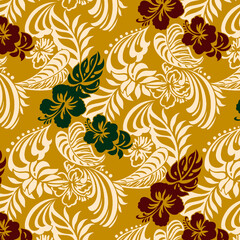 seamless pattern with flowers