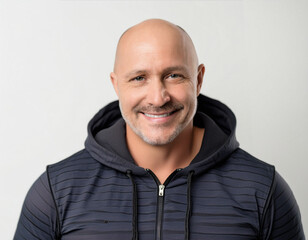 Obraz premium Studio Portrait of Handsome Senior Man