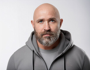 Obraz premium Studio Portrait of Handsome Senior Man