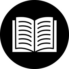 Open Book Icon Style