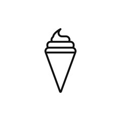 Ice Cream Icon for Frozen Dessert Businesses