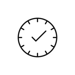 Time Checking Icon for Punctuality Tools