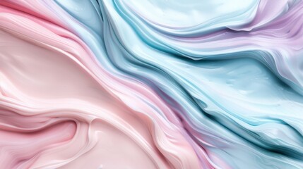 Obraz premium Swirling pastel abstract background