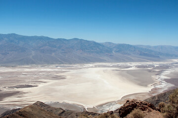 Dead valley national park landscape 