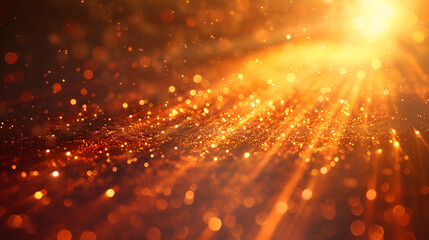 Obraz premium Abstract lighting flare copy space. Generative AI