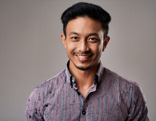Fototapeta premium Studio Portrait of Handsome Senior Man