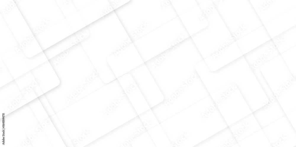 Poster abstract modern white and gray pattern geometric luxury gradient line background random square shape