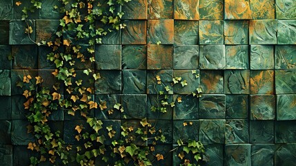 Abstract Digital Pixel Design in a Lattice of Leaves