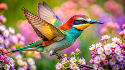Fototapeta premium European Bee-eater, The Aerial Acrobat bird