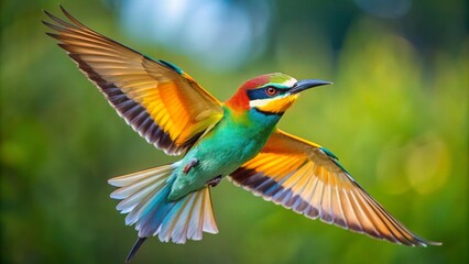 Obraz premium European Bee-eater, The Aerial Acrobat bird