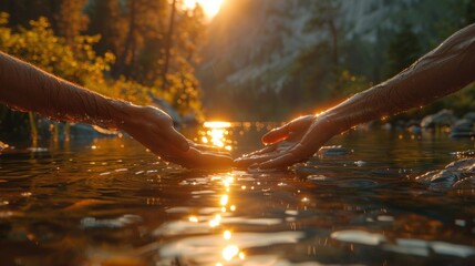 Outstretched hands salvation, Hands of salvation, help silhouette concept help Giving a helping hand Rescue helping gesture or hands.