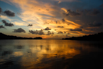 Obraz premium sunset over the sea, Key west, Florida 