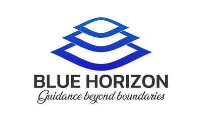 futuristic, corporate identity, management, geometric shapes, logo mark, logo design, innovative, blue, school, bright, university