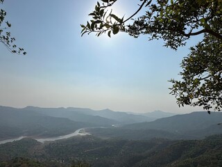 landscape in the morning