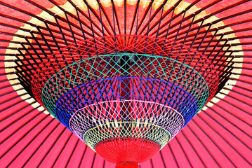 日本の伝統的な工芸品である和傘