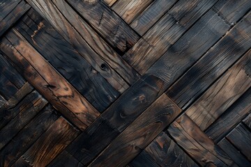 Photo of Wooden oak texture background, top view.