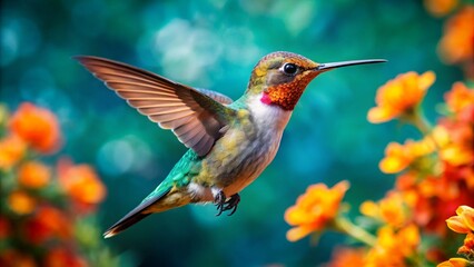 Fototapeta premium humming bird