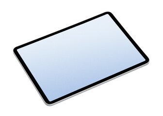 Digital tablet screen mockup png smart tech