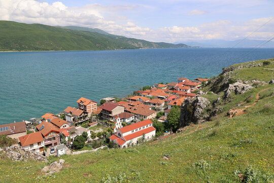 Lin is a fishing village on the western shore of Lake Ohrid in eastern Albania