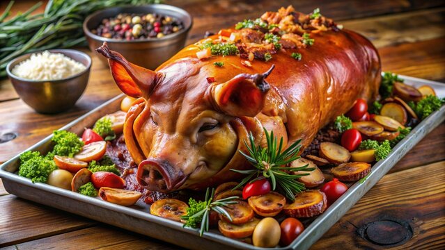 Lechon Colorful