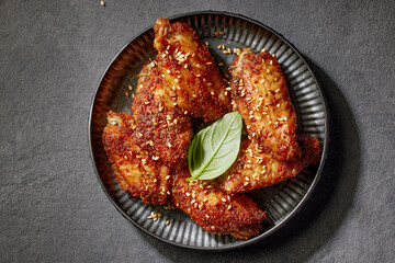 baked crispy chicken wings