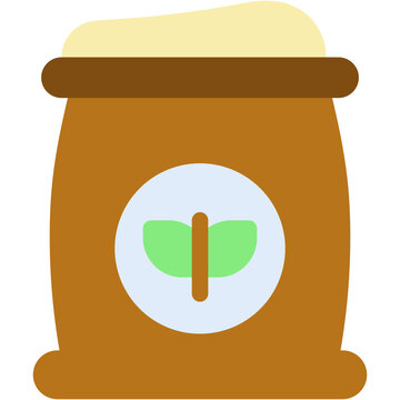 recommend clip art: Vector Icon Flour, Cereal, Grain, Food, Farming and Gardening