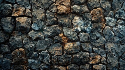 Obraz premium Origin of stone wall texture
