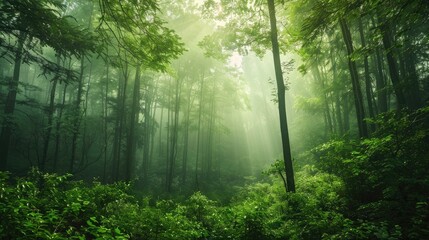 Obraz premium The allure of the forest